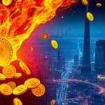 Monitor token burns as a supply control mechanism