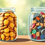 Use two separate accounts for fixed and variable costs