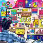 Use visuals to stay motivated on long-term goals