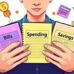Maintain separate accounts for recurring bills