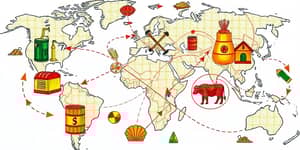 Commodity prices respond to supply chain adjustments