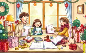 Prepare for holidays with a gift budget in January