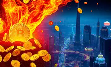 Monitor token burns as a supply control mechanism