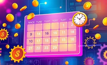 Automate financial goals tied to calendar events