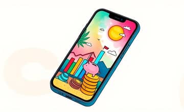 Have a financial goal visible on your phone background