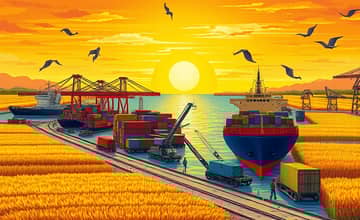 Agricultural exports surge with food inflation