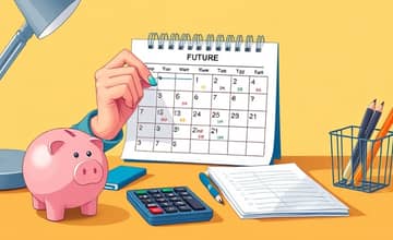 Plan large purchases months in advance