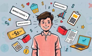 Plan for taxes on bonuses and side hustles