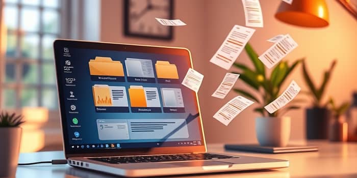 Keep receipts for business write-offs organized digitally
