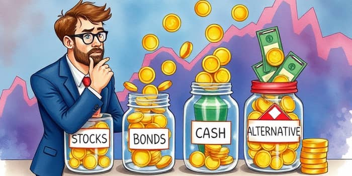 Allocate cash strategically across asset buckets