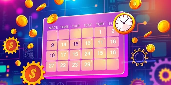 Automate financial goals tied to calendar events