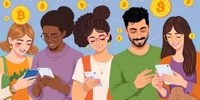 Use mobile apps to automate regular investing