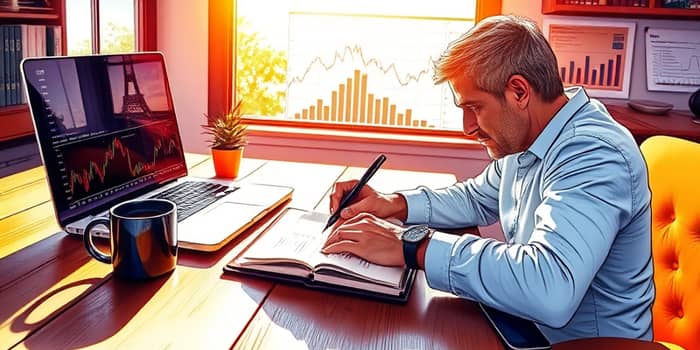 Keep a personal investment journal to stay focused