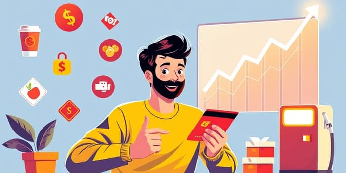 Build credit with consistent, small charges and payments