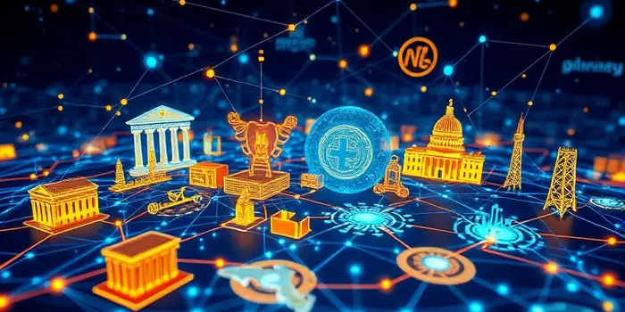 Track blockchain adoption trends across industries