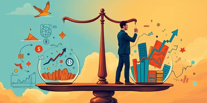 Integrate passive and active management for balance