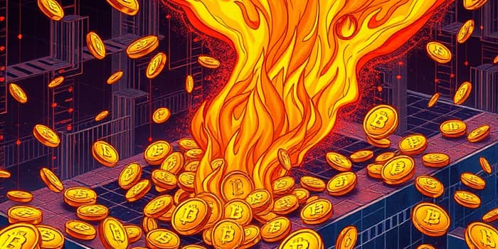 Track supply burn events for scarcity effects