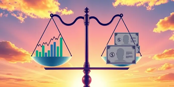 Balance equities and bonds based on risk tolerance