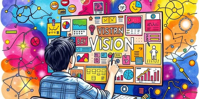 Use visuals to stay motivated on long-term goals